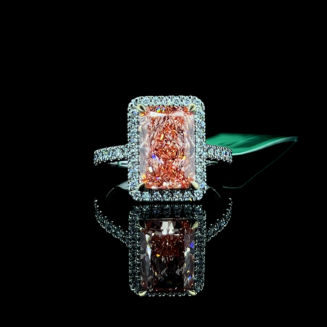 pink diamond ring